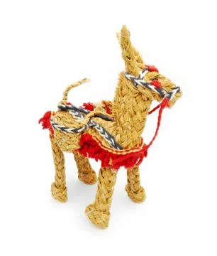 Straw toy Stock Photos