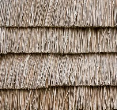 Straw wall Stock Photos