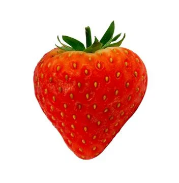 Strawberrie isolated Foto stock
