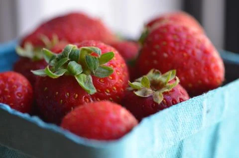 Strawberries 2 Stock Photos