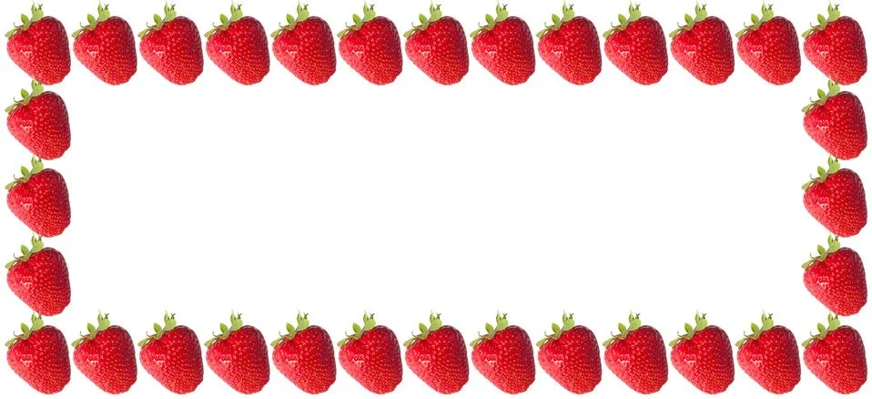 Strawberries background Stock Illustration