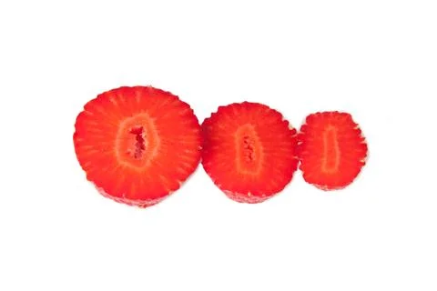 Strawberries background Stock Photos