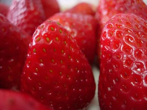 Strawberries dessert Foto stock
