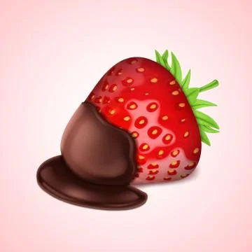Strawberries Stock Illustration