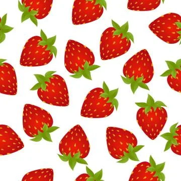 Strawberries Stock Illustration
