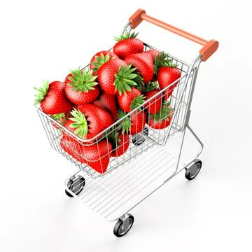 Strawberries Stock Illustration