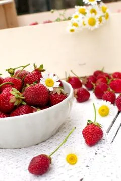 Strawberries Stock Photos
