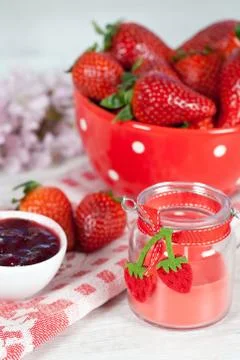 Strawberries Stock Photos