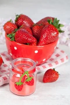 Strawberries Stock Photos