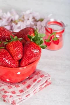 Strawberries Stock Photos