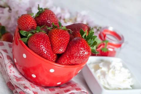 Strawberries Stock Photos