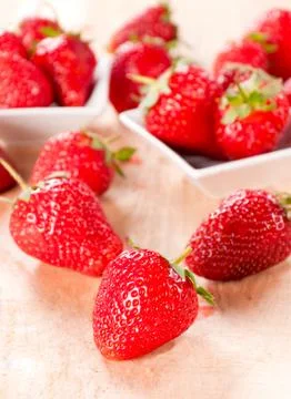 Strawberries Stock Photos