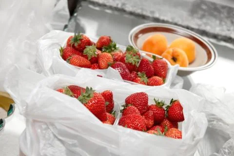 Strawberries Stock-Fotos