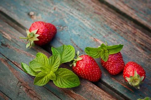 Strawberries Stock Photos