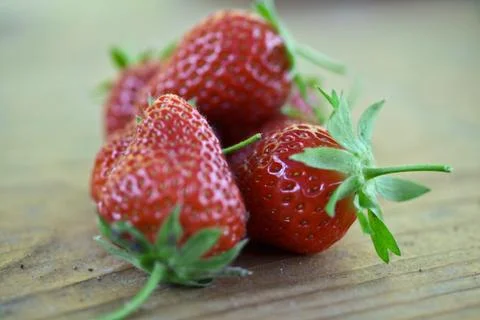 Strawberries Stock Photos