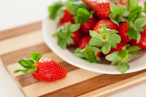 Strawberries Stock Photos