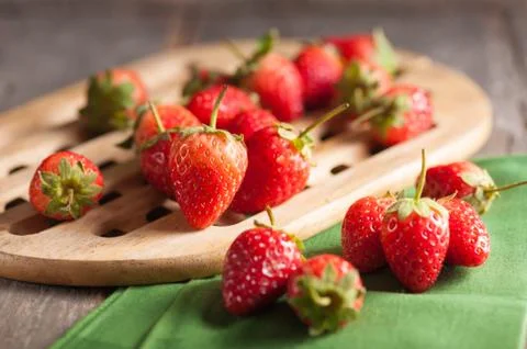Strawberries Stock Photos