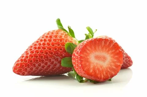 Strawberries  Stock Photos