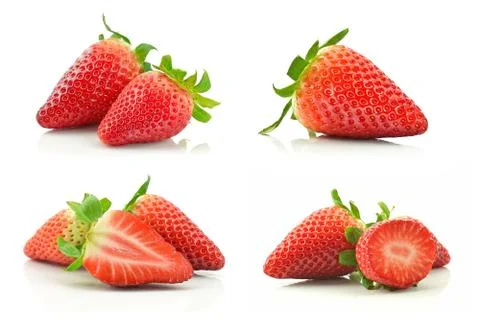 Strawberries  Stock Photos