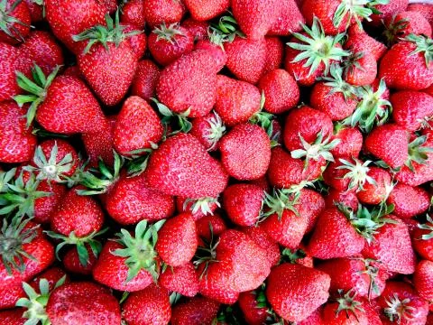 Strawberries Stock Photos