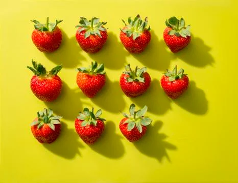 Strawberries Stock Photos
