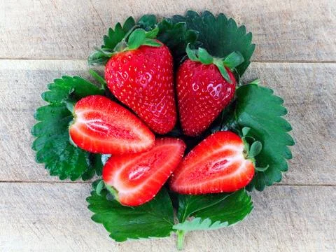 Strawberries Stock Photos