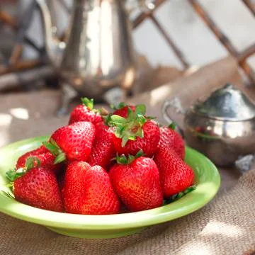Strawberries Stock Photos