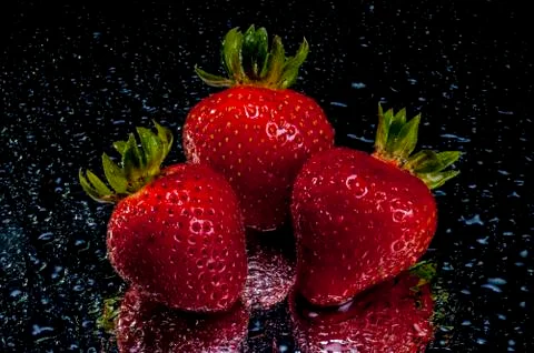 Strawberries Stock Photos