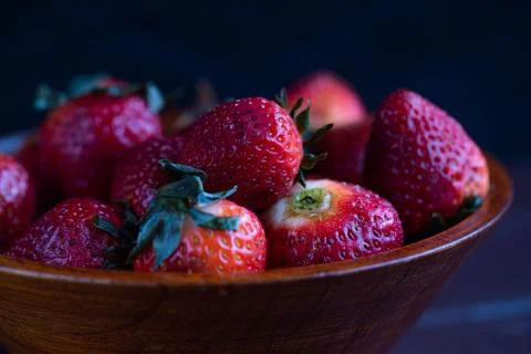 Strawberries  Stock Photos