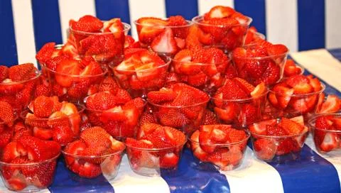 Strawberries. Foto stock