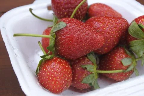 Strawberries Stock Photos