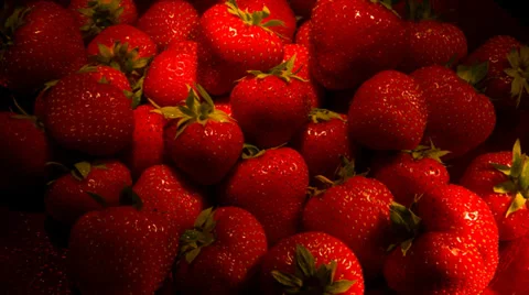 STRAWBERRIES timelapse 4K HQ Stock Footage 39739996