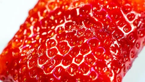 Strawberries on a white background 015 Stock Photos