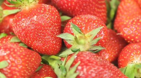 Strawberry background Stock Footage 11014073