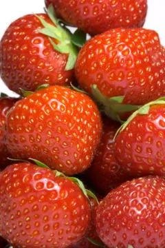 Strawberry background Stock Photos