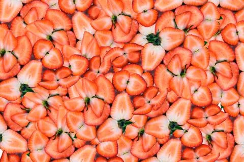 Strawberry Background Stock-Fotos