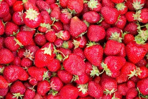 Strawberry background Foto stock