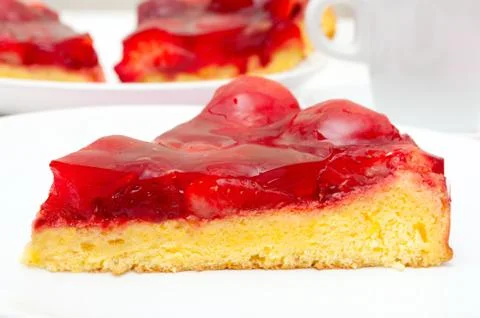 Strawberry cake Stock Photos