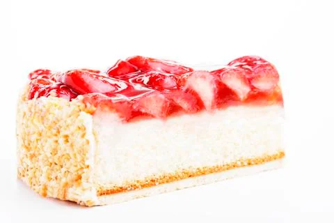 Strawberry cake Stock Photos