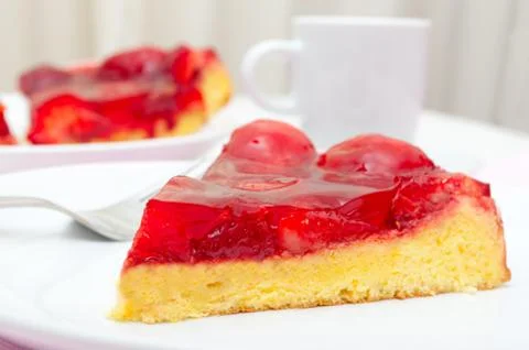 Strawberry cake Stock Photos