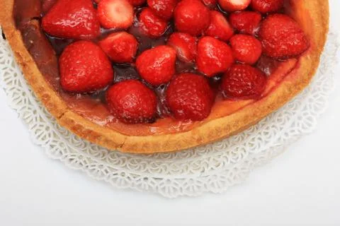 Strawberry cake Stock Photos