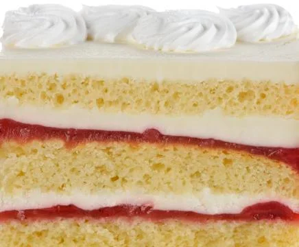 Strawberry cake Stock Photos