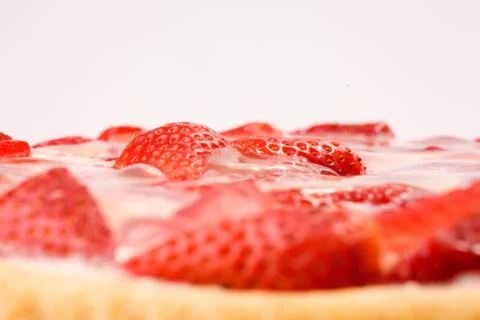 Strawberry cake Stock Photos