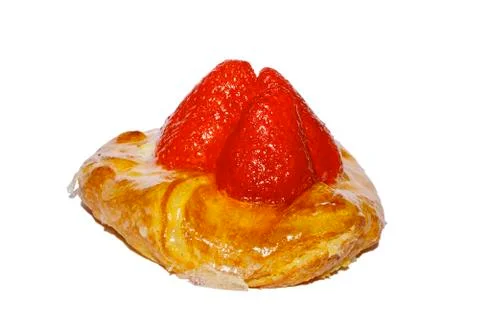 Strawberry cake 스톡 사진