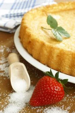 Strawberry cake Stock Photos