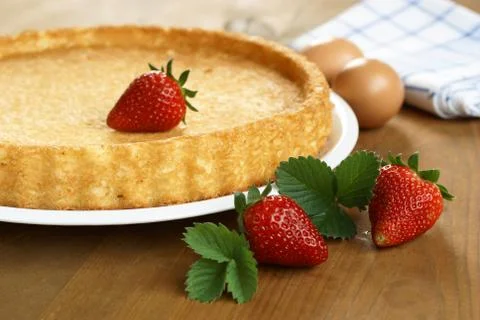 Strawberry cake Stock Photos