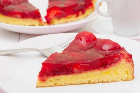 Strawberry cake Stock Photos