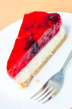 Strawberry cake Stock Photos