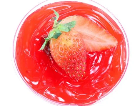 Strawberry cake Stock Photos
