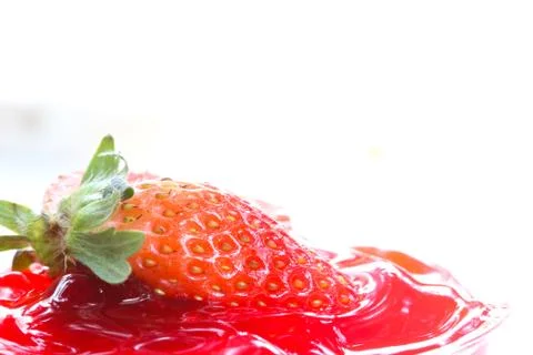 Strawberry cake Stock Photos